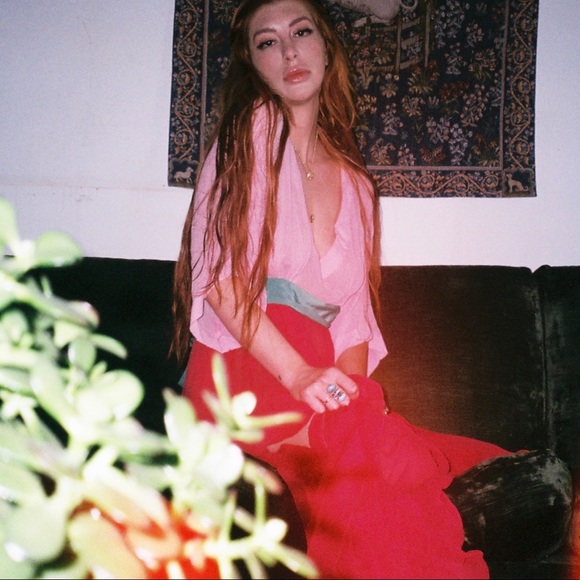 🦋 Vintage Kenzo Defilé RUNWAY SAMPLE - Silk Chiffon Sheer Caftan Maxi Dress